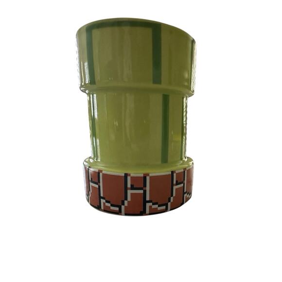 Super Mario Nintendo Coffee Mug Green Warp Pipe Thinkgeek Video Game NES - Picture 12 of 12